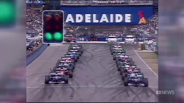 Damon Hill wins 1995's Australian Grand Prix