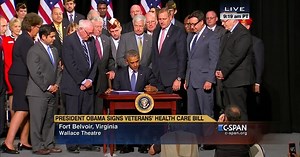 President Obama Signs VA Overhaul Bill