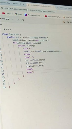 Day 150 – LeetCode #150: Evaluate Reverse Polish Notation in#java #leetcode #200daysofcode