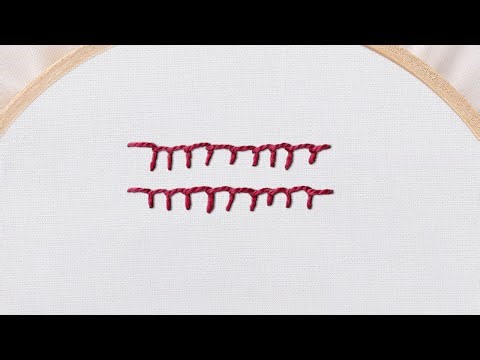 Embroidery 101: How to Embroider a Button Hole Stitch