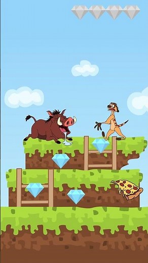 Timon Endless Run in Jungle — Farming Coins Until Pumba Eats It All