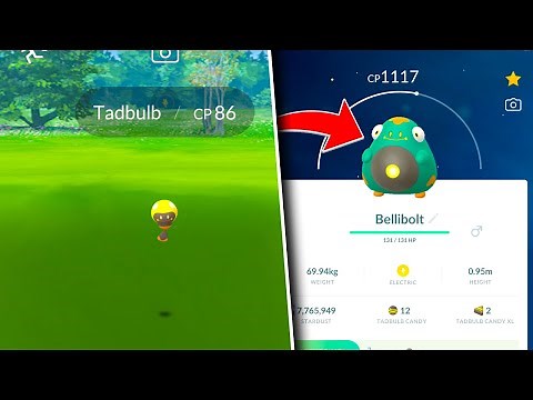 HOW TO GET TADBULB IN POKEMON GO! Bellibolt Evolution / Festival of Lights