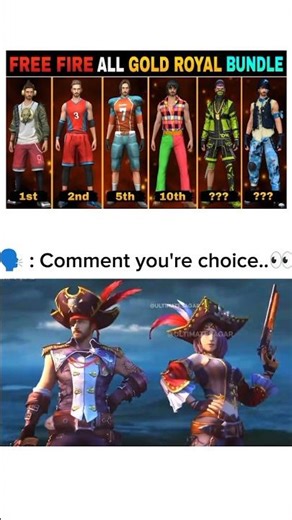 Only Legends Can Choose One! 🔥#ff#ytshorts #shortfeed