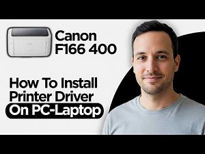 How to Install Canon F166 400 Printer Driver on PC or Laptop (2026 Full Guide)