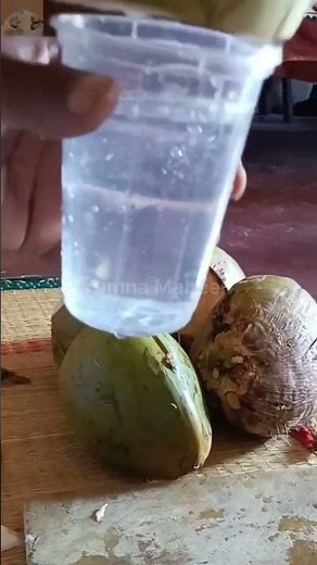 coconut water/ How to make coconut water /How to drink coconut water/ASMR