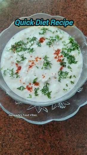 Weight Loss Oats Raita 💚 Try Now!#oats #raita #shorts