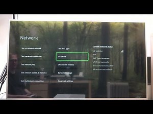 How to Disconnect WiFi Network in Xbox One S?