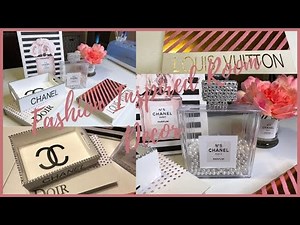 Diy Dollar Tree Chanel Dupes | Chanel Inspired Room Decor!