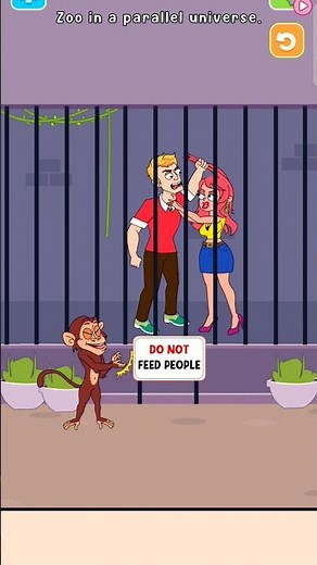 zoo in a parallel universe!? (my talking tom 2) #funny #mytom2 #mytalkingtom2 #shorts