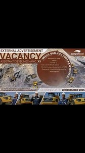 CANYON COAL IS HIRING Various Operators | Precious Mkhatshwa | Facebook