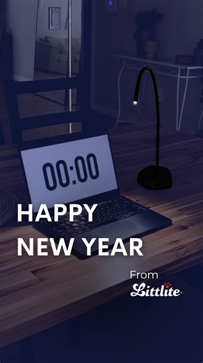 Light up every moment in 2026 💡 Shop now at littlite.com | Littlite Gooseneck Task Lights