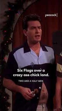 I thought Charlie was on the naughty list #TwoAndAHalfMen #CharlieHarper #AlanHarper #Shorts