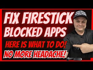 🚨 STOP Firestick App Blocking🚨 Take These Steps and UNBLOCK all Content!