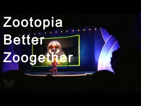 Zootopia Better Zoogether! 3D Glasses On | Animal Kingdom Walt Disney World 2026