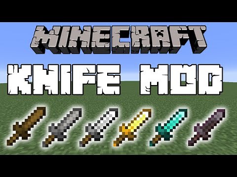 Add Knives to Minecraft! [Mod Showcase 1.17.1]