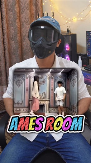 How Ames Room Works? #shorts