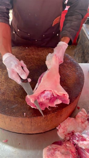 Market Pork Cutting Skills | Clean & Ready for Cooking