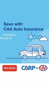 CAA Insurance Offers Complimentary Policy Reviews to Help Find You Savings. | CARP