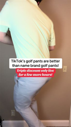 These golf pants are truly better than my $200 golf pants 👌🏼 #golf #golffashion #golfaccessories #golfpants #golfshop