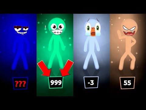 🤫 Stickman Random MINIGAMES Tournament - Stickman Party Gameplay