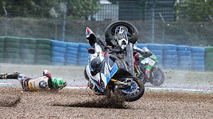 From Superpole highs to Turn 1 and Lap 1 lows; after a first-ever BMW 1-2 on the grid, both Tom Sykes and Eugene Laverty were taken out by Garrett Gerloff on the first lap of the first race! Heartbreak! | WorldSBK