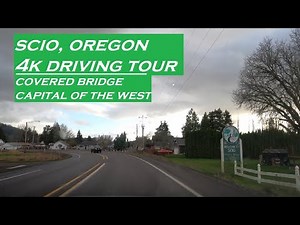 Scio, Oregon | 4k Driving Tour