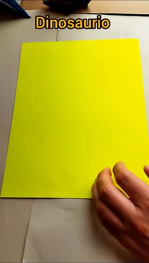 Cómo hacer un origami de estegosaurio