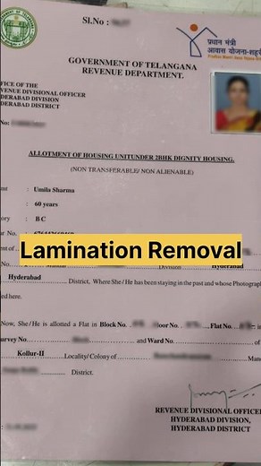 🔍 Safe Lamination Removal: Remove Old Document Lamination Safely | Abhishek Products