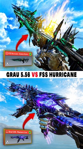 Mythic FSS Hurricane Vs Mythic Grau 5.56 In CODM 🔥