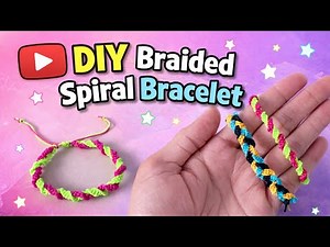 Easy Braided Spiral Bracelet Tutorial | DIY Jewelry at Home