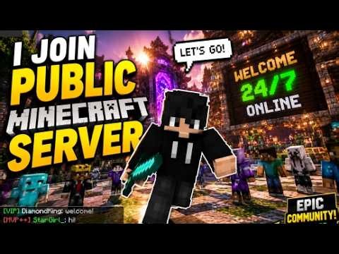 👁️‍🗨️ New Best Cracked Public Smp Server Minecraft 🩸 | 24/7 Online | Free To Join 💗