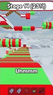 FUN Christmas Obby, but if i take ANY damage, I have to SPIN THE WHEEL... #roblox