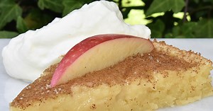 Äppelkladdkaka med vit choklad | Hannas bageri