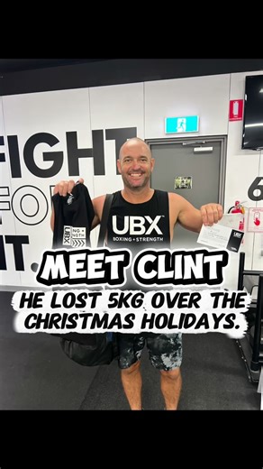 UBX Caloundra on Instagram: "5kg down over Christmas… yep, over Christmas. While everyone was saying: “I’ll start again in January…” Clint quietly stayed consistent and dropped 5 kilos, without starving, overtraining, or missing out on life. His “secret”? (Not really a secret 😉) ✅ Training consistency ✅ 80% clean eating ✅ Balance > perfection ✅ Still enjoyed Christmas… just didn’t let it become 3 weeks of chaos This is what we mean when we say progress comes from habits, not hype. You don’t nee