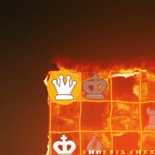 [The most terrifying knight fork {Chess Edit}]🔥♟🎃