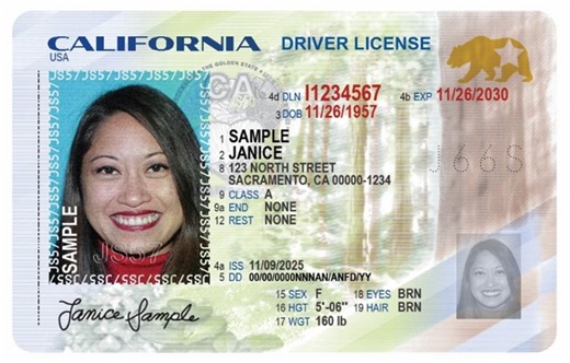California's New Driver's License Has Arrived