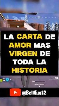 La Carta De Amor Más Virgen 😔 #videojuegos #gaming #fyp