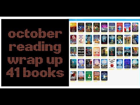 October Wrap Up - 41 books #netgalley