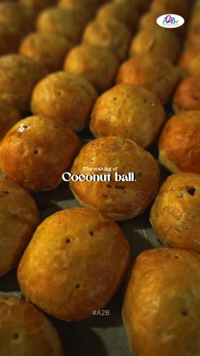 Adyar Ananda Bhavan | A2B on Instagram: "Soft, sweet, and perfectly nostalgic 🥥✨ Coconut balls from A2B—one bite and you’re home. #a2b #chennai #indiansweet #southindianfood"