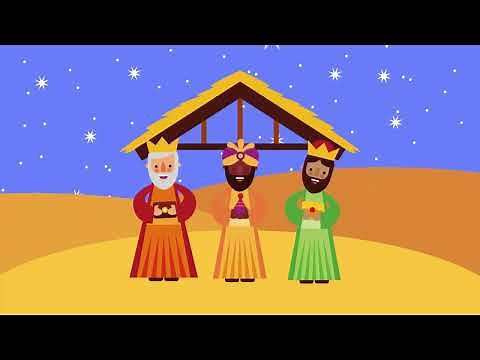 "🎵 The Three Wise Men Song for Kids | Fun Christmas Song & Music for children! 🌟"