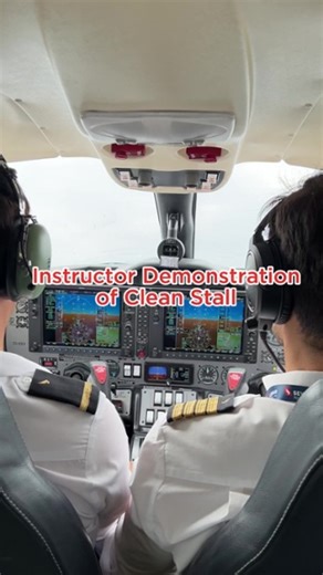 39 reactions | Clean Stall!! Our flight instructor is demonstrating how to recognize the symptoms of the stall and the recovery maneuver. | Sevenair Academy | Facebook