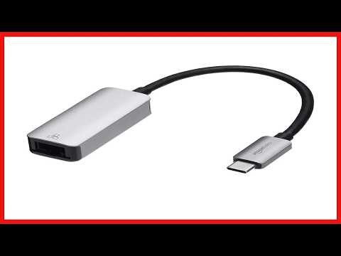 Amazon Basics USB-C to Ethernet Adapter: Reliable Gigabit Connection Anywhere