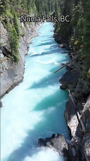 Numa Falls, Kootenay National Park, British Columbia #kootenaynationalpark