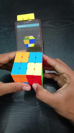 Ai solve rubiks cube #rubikscube #shorts