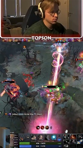 This is Why Topson is the G.O.A.T. Snapfire Gank Fails HARD! 🤯 #dota2 #gaming #outplay