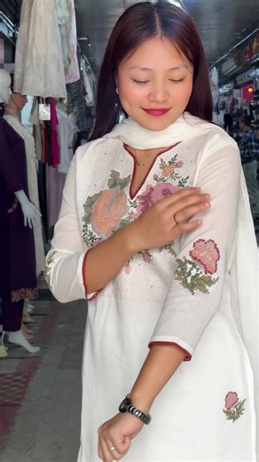 Premium Cotton Clothing with Thread Work