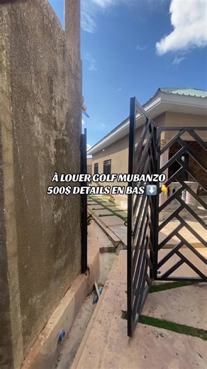 0973004940 𝙈𝘼𝙄𝙎𝙊𝙉 𝙈𝙄𝙎𝙀 𝙀𝙉 𝙇𝙊𝘾𝘼𝙏𝙄𝙊𝙉 𝘿𝘼𝙉𝙎 𝙇𝘼 𝙑𝙄𝙇𝙇𝙀 𝘿𝙀 𝙇𝙐𝘽𝙐𝙈𝘽𝘼𝙎𝙃𝙄 𝙂𝙊𝙇𝙁 MUBANZO À 2 minutes de LASPHALTE ♻️ 𝘾𝙊𝙈𝙋𝙊𝙎𝙄𝙏𝙄𝙊𝙉 : ✅ deux 𝙘𝙝𝙖𝙢𝙗𝙧𝙚 𝙖̀ 𝙘𝙤𝙪𝙘𝙝𝙚́ ✅ deux 𝙞𝙣𝙨𝙩𝙖𝙡𝙡𝙖𝙩𝙞𝙤𝙣𝙨 𝙨𝙖𝙣𝙞𝙩𝙖𝙞𝙧𝙚𝙨 ✅ 𝙨𝙖𝙡𝙤𝙣 ✅ 𝙘𝙪𝙞𝙨𝙞𝙣𝙚 ♻️ 𝘼𝙐𝙏𝙍𝙀𝙎 𝘿𝙀́𝙏𝘼𝙄𝙇𝙎 ✅ 𝙨𝙚𝙪𝙡 𝙙𝙖𝙣𝙨 𝙨𝙤𝙣 𝙚𝙣𝙘𝙡𝙤𝙨 ✅ 𝙡'𝙚𝙖𝙪 𝙙𝙚 𝙛𝙤𝙧𝙖𝙜𝙚 ✅. courant snel et le panneau solaire ♻️ 𝘾𝙊𝙉𝘿𝙄𝙏𝙄𝙊𝙉𝙎 ✅ 𝙡𝙤𝙮𝙚𝙧 : 500$ ✅𝙜𝙖𝙧𝙖𝙣𝙩𝙞