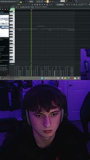 Making a beat in Fl studio! #flstudio #musicproducer #latenights #producer