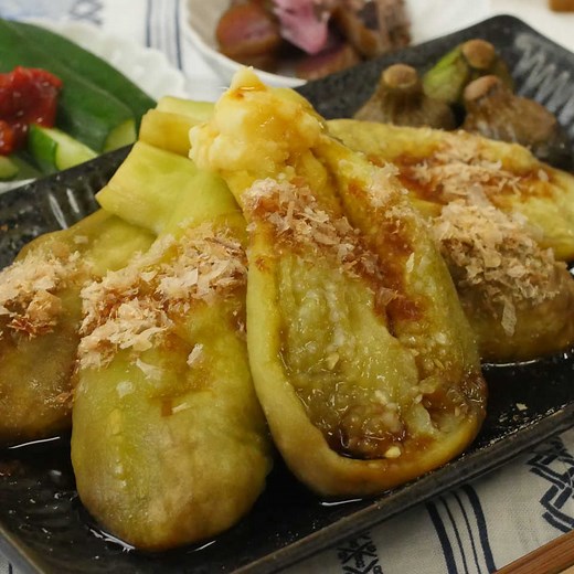レンジで簡単！とろとろジューシー焼かない焼きナス - macaroni