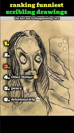 funniest scribling drawings 😂🔥